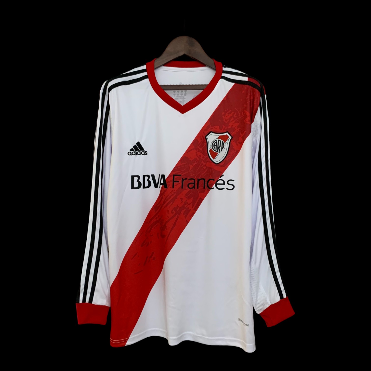 River Plate Maillot Manches Longues Rétro 1314 - Vue 1